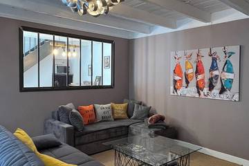 Location de vacances pour 4 personnes, avec balcon à Cognac