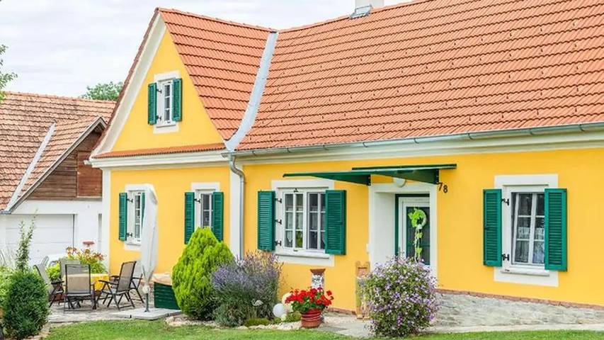 Ferienhaus für 4 Personen, mit Garten, mit Haustier