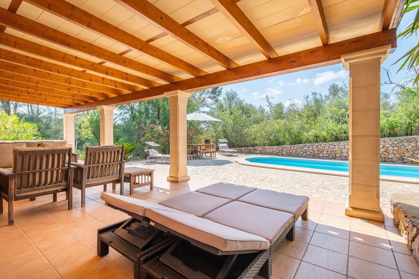 Casa di campagna "Biniali" con piscina privata e Wi-Fi in Sencelles, Maiorca centrale