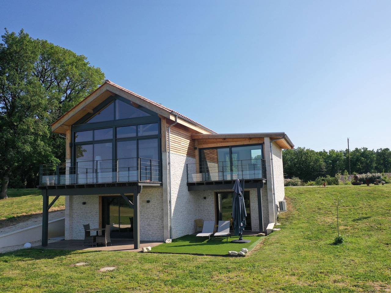 Ganze Wohnung, Der Anhang Coté castagne in Eymet, Périgord Pourpre