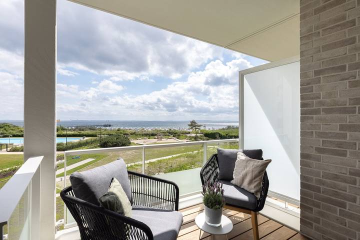 Ferienwohnung für 2 Personen, mit Balkon und Garten in Neustadt in Holstein