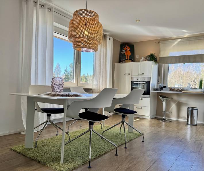 Apartamento vacacional entero, Ferienwohnung, Dusche und Bad, Wc, 2 Schlafräume in Ochsenkopf, Fichtelberg