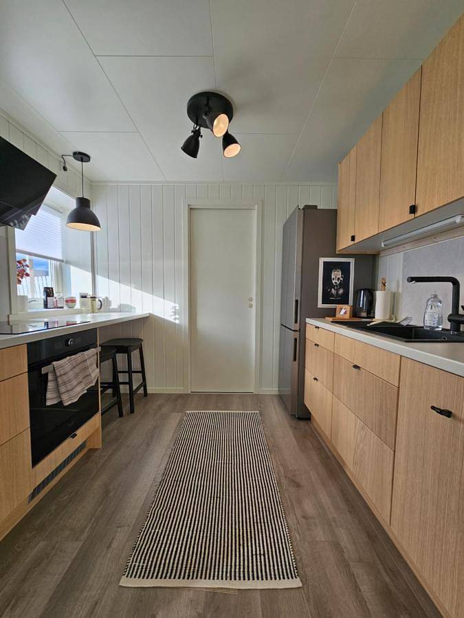 Ferienwohnung für 2 Personen, mit Ausblick und Garten, mit Haustier in Finnmark