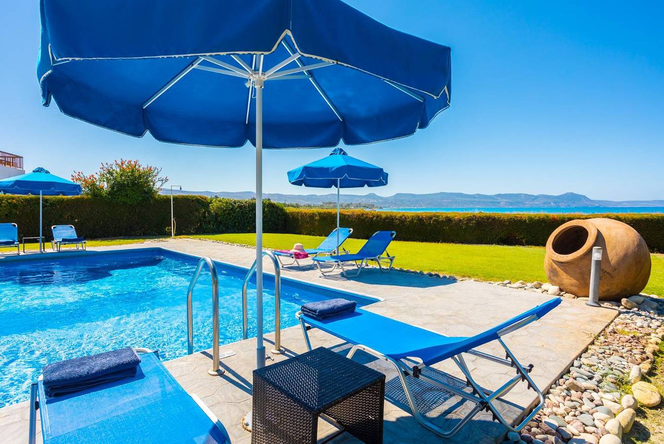 Villa für 6 Personen mit Garten in Πόλις Χρυσοχούς, Südzypern