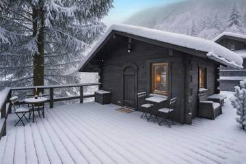 Chalet für 2 Personen, mit Terrasse in Frankreich