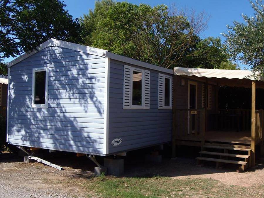 Camping Les Amandiers  - Mobilhome 6 personnes - Climatisé in Gallargues-le-Montueux, Région de Nîmes