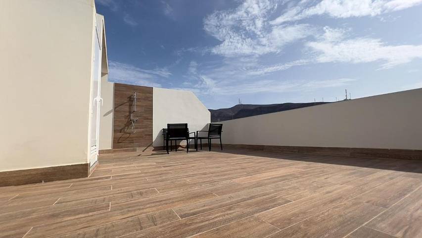 Ferienwohnung für 4 Personen, mit Balkon und Terrasse sowie Ausblick in Morro Jable