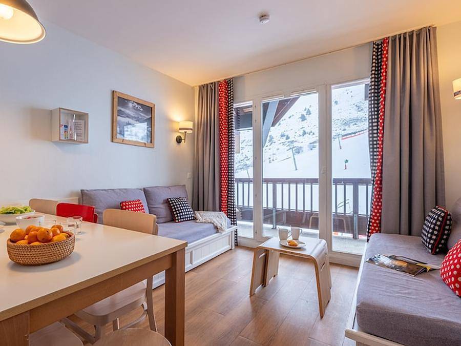 Pierre & Vacances Résidence Le Thabor - Apartment 6 persons - 1 bedroom + 1 sleeping area - Mountain view in Valmeinier, Saint-Jean-de-Maurienne region