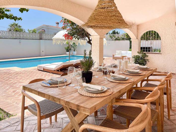 Villa für 6 Personen, mit Terrasse und Garten in Marbella - 2