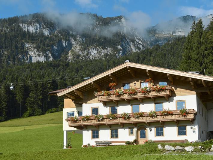 Vakantiewoning voor 10 personen, with Balkon and Terras as well as Tuin in Lofer