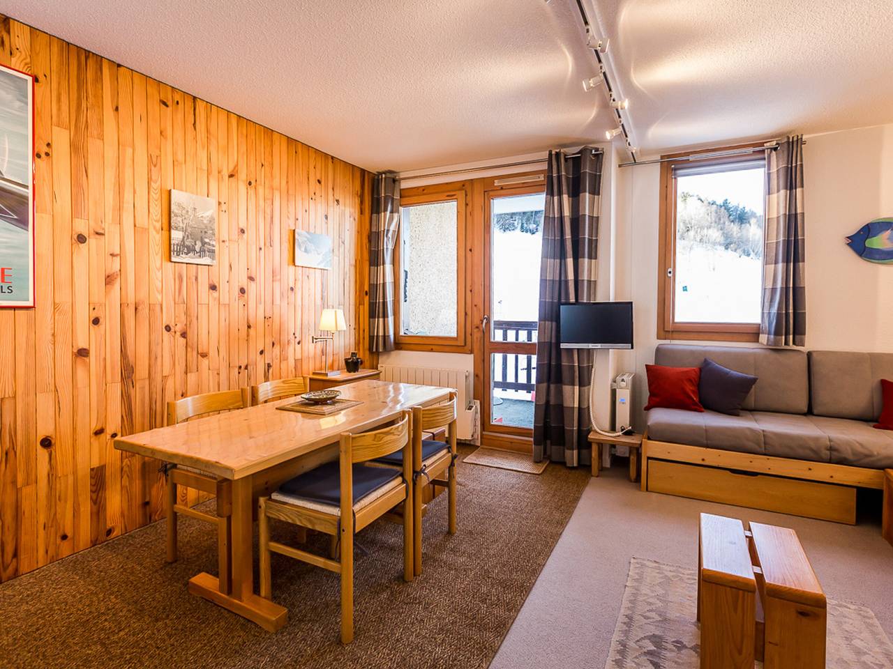 Apartamento entero, Apartamento 2 habitaciones cerca de pistas - 5 pers in Bellentre, La Plagne-Tarentaise