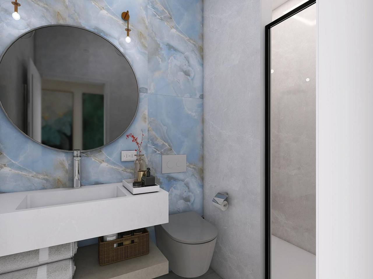 Ganze Wohnung, Apartment „Camera Matrimoniale Deluxe“ mit Meerblick, Wlan und Klimaanlage in Rom, Rom Provinz