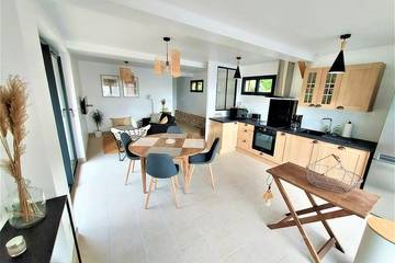 Gîte pour 4 personnes, avec jardin à Ectot-l'Auber