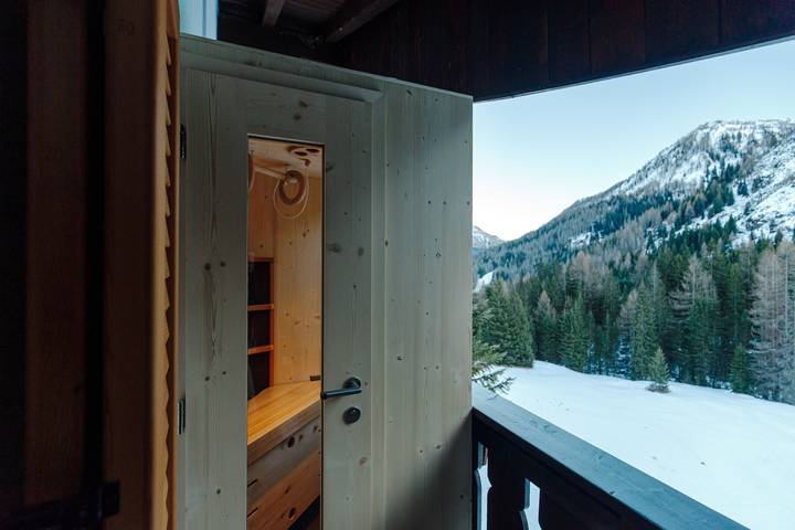 Gîte pour 4 personnes, avec sauna ainsi que balcon et jardin à Arabba - 3