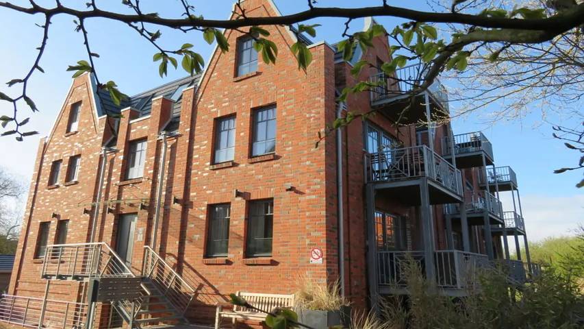 Ferienhaus für 4 Personen, mit Balkon und Terrasse sowie Garten auf Wangerooge