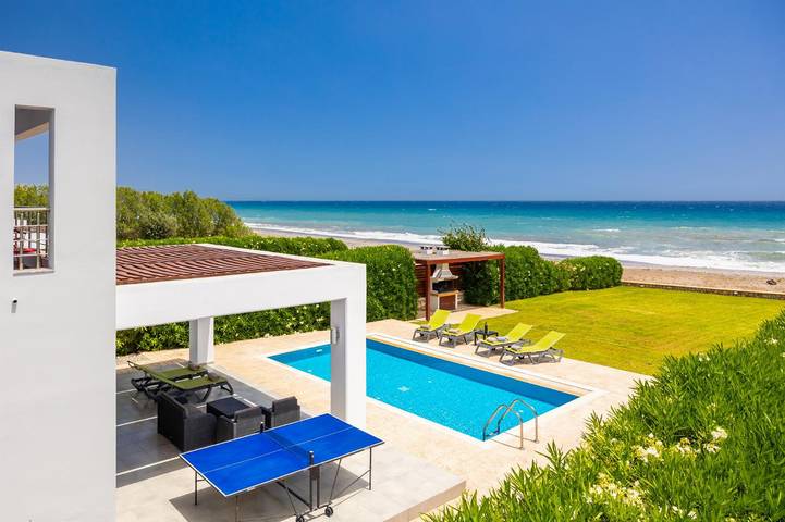 Villa für 6 Personen, mit Balkon und Terrasse sowie Garten auf Rhodos