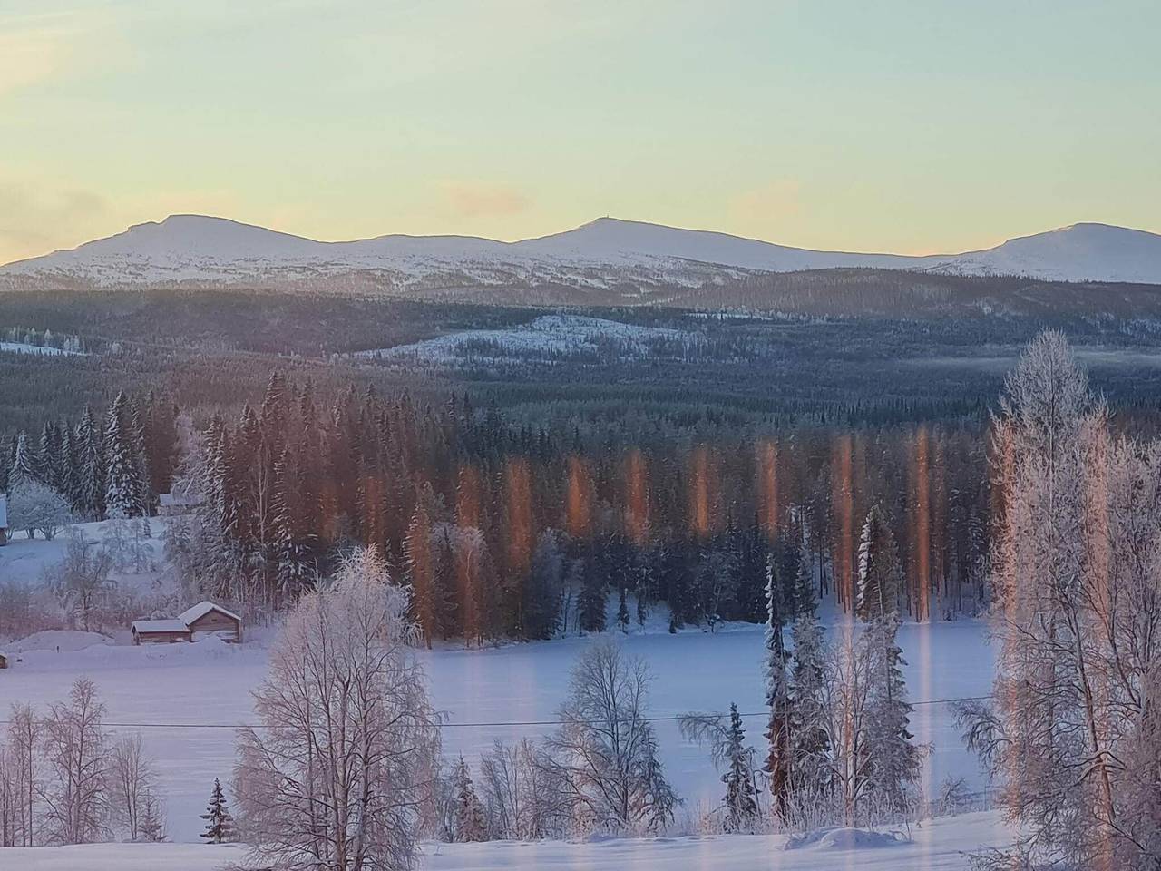 4 personer fritidhus i Föllinge in Jämtland