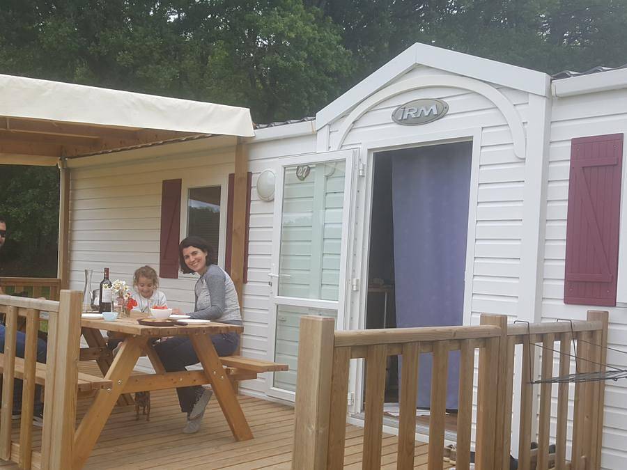 Camping Le Valenty - Mobilheim 6 personen - Panorama Dordogne in Soturac, Lot