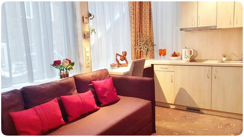 Hotel for 4 personer, med Terrasse og Sauna i Vilnius