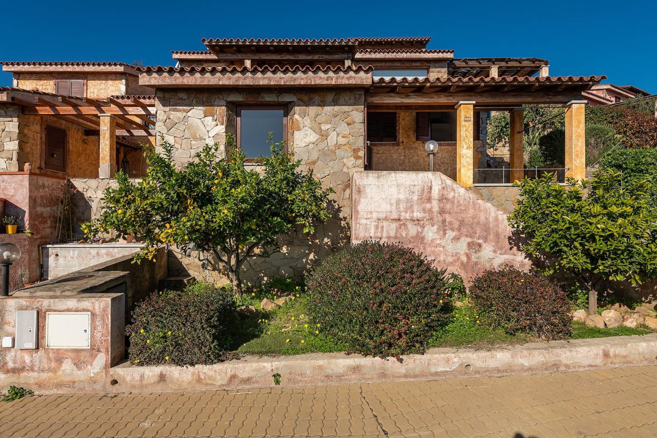 Casa vacanze "Il Pashà" vicino alla spiaggia con vista mare e giardino in Porto Tramatzu, Villaputzu