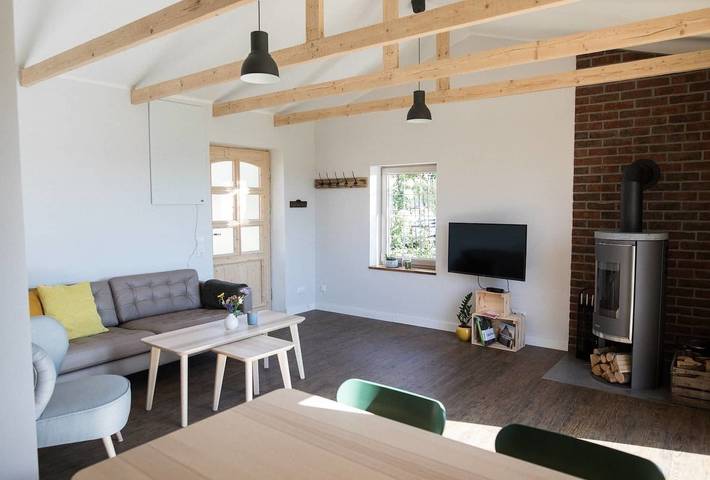 Ferienhaus für 4 Personen, mit Terrasse und Garten sowie Ausblick in Wingst - 3