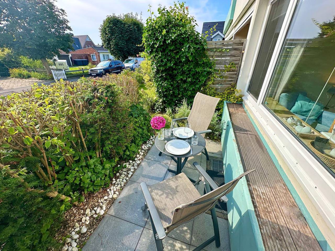 Ganze Wohnung, Komfortable Ferienwohnung Nautilus mit Terrasse und Wlan in Westerland in Westerland, Sylt (Gemeinde)