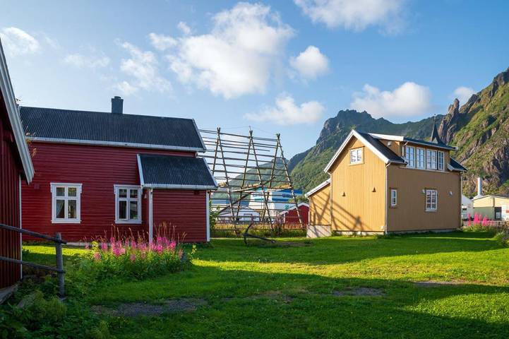 Ferienhaus für 6 Personen, mit Terrasse und Sauna sowie Ausblick in Vågan - 4