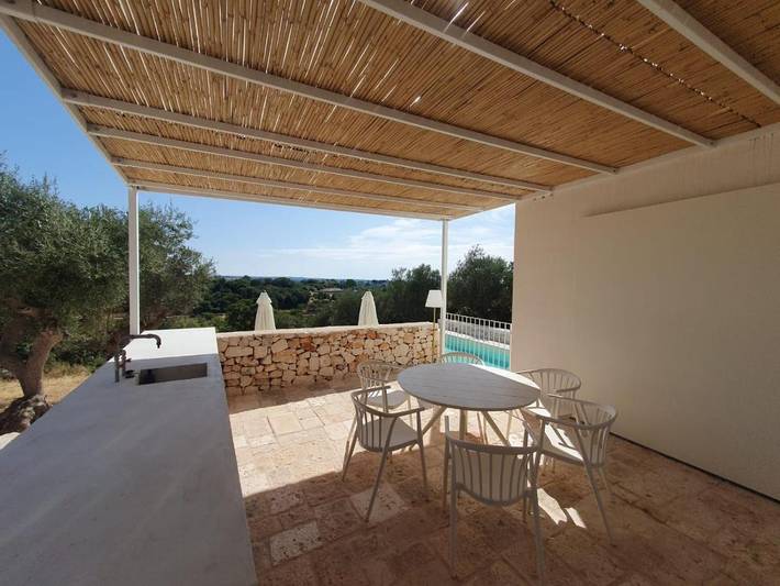 Location de vacances pour 6 personnes, avec piscine ainsi que jardin et vue à Antonelli - 4