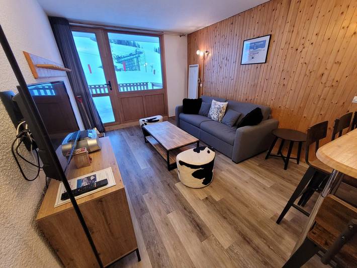 Apartamento entero, Apartamento Tríplex 2 Piezas · A Pie de Pista · Terraza in Plagne Villages, La Plagne-Tarentaise