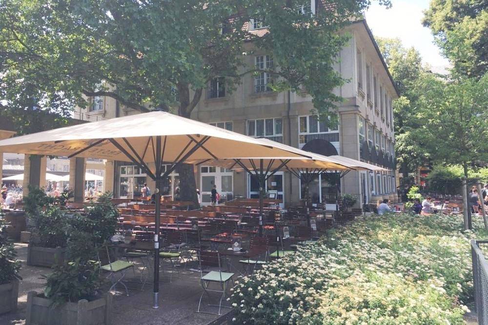 Hotel am Tiergarten in Karlsruhe, Równina Renu