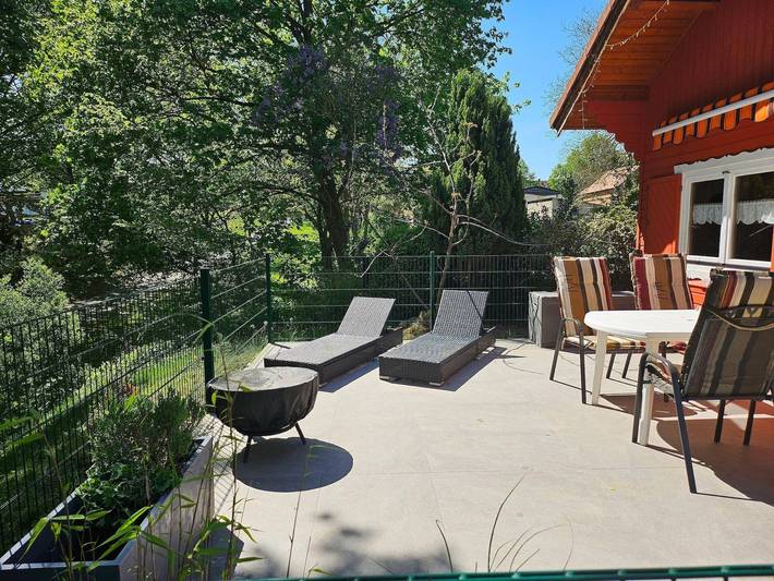 Ferienhaus für 4 Personen, mit Garten und Sauna sowie Terrasse, mit Haustier - 1