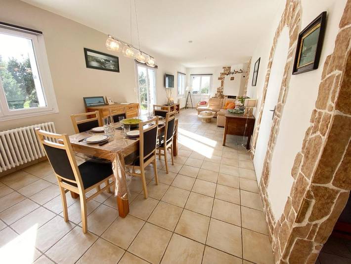 Location de vacances pour 8 personnes, avec jardin dans Plage de Sainte Barbe - 4