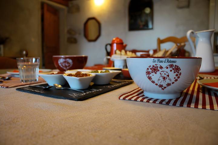 Chambre d’hôte pour 6 personnes, avec jardin