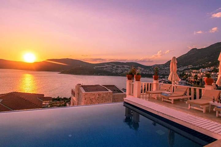 Maison de vacances pour 14 personnes, avec balcon dans Province d'Antalya