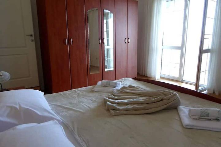 Ganze Wohnung, 4****Apartman \"Ana\" Nr.1 - Strand/Bucht, fantastische Aussicht auf Meer & Inseln in Senj, Kvarner Festland