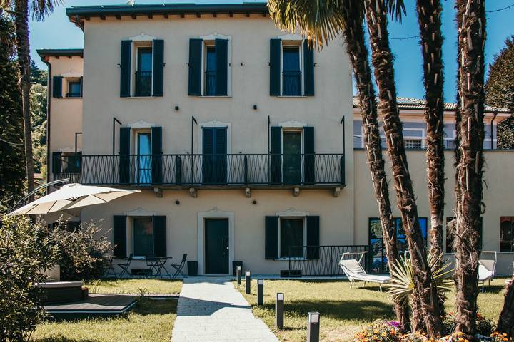 Appartement voor 2 personen, met tuin aan Lago Maggiore