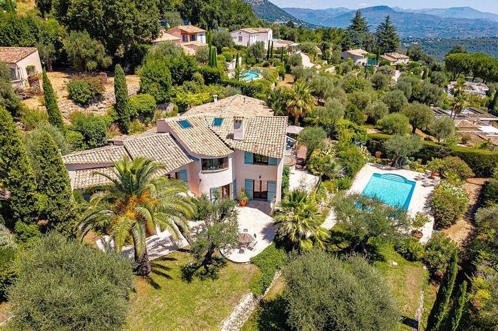 Maison de vacances pour 8 personnes, avec jardin et balcon à Vence