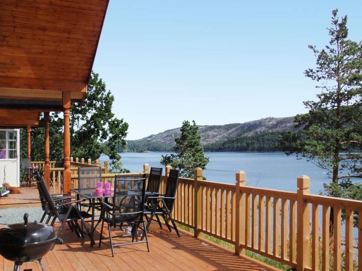 Feriehus for 6 personer, med Terrasse og Hage i Hordaland