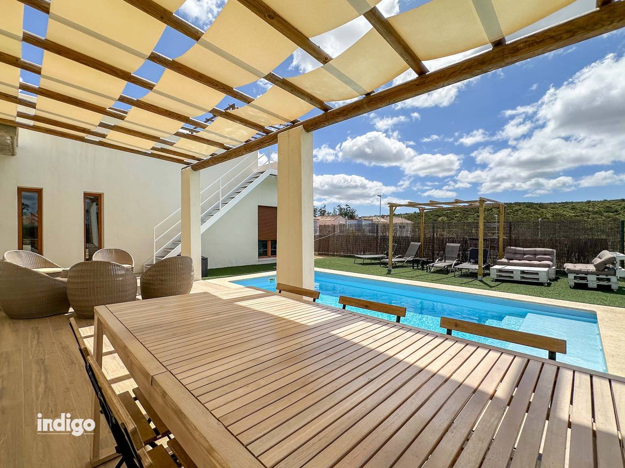 Villa para 6 pessoas com jardim in Urbanizacion Costa Esuri, Ayamonte