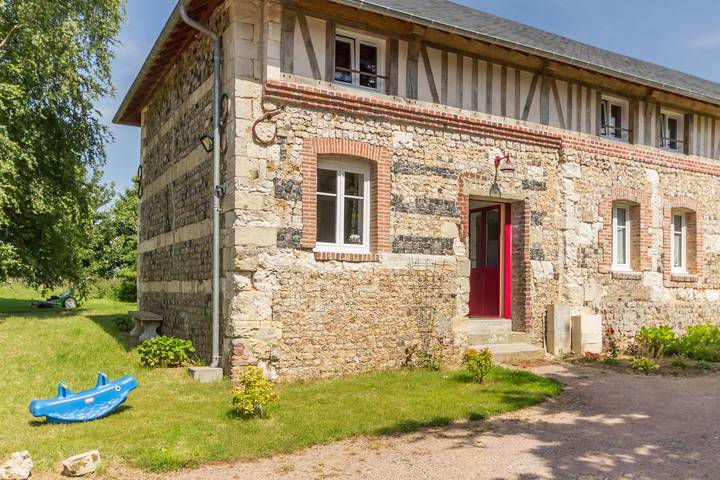 Gîte pour 5 personnes, avec Terrasse et Jardin à Saint-Jouin-Bruneval