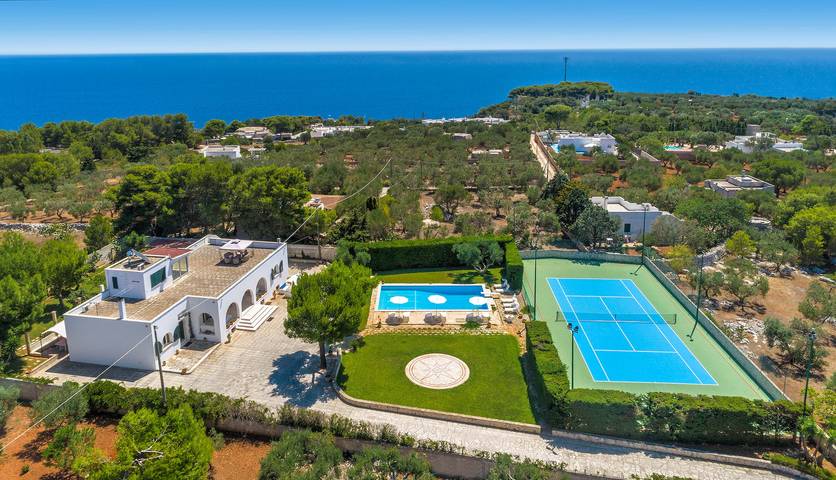 Location de vacances pour 14 personnes, avec Balcon/Terrasse ainsi que Jardin et Piscine à Gagliano del Capo - 3