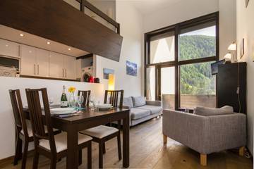 Gîte pour 5 personnes, avec balcon, animaux acceptés dans Argentière