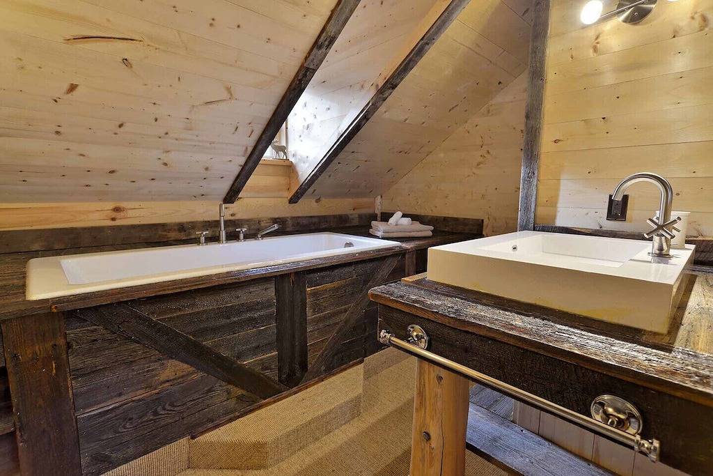 Hütte Bigfoot - Les Chalets de Môh in La Malbaie, Saguenay–Lac-Saint-Jean