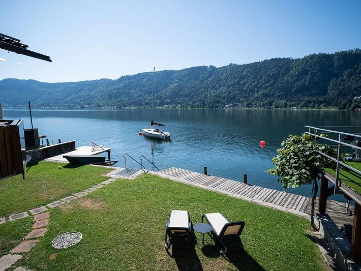 Hotel für 3 Personen, mit Seeblick und Garten sowie Balkon, mit Haustier in Treffen am Ossiacher See - 4