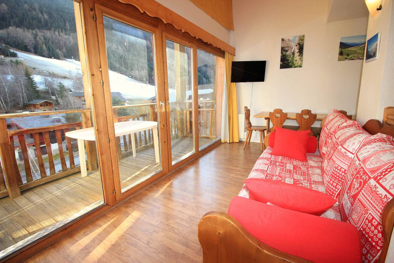 Apartamento vacacional entero, Nice flat with view on the slopes - Cv5205 in La Norma, Villarodin-Bourget