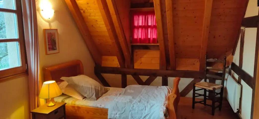 Location de vacances pour 4 personnes, avec vue et balcon, adapté aux familles dans Triembach-au-Val - 4