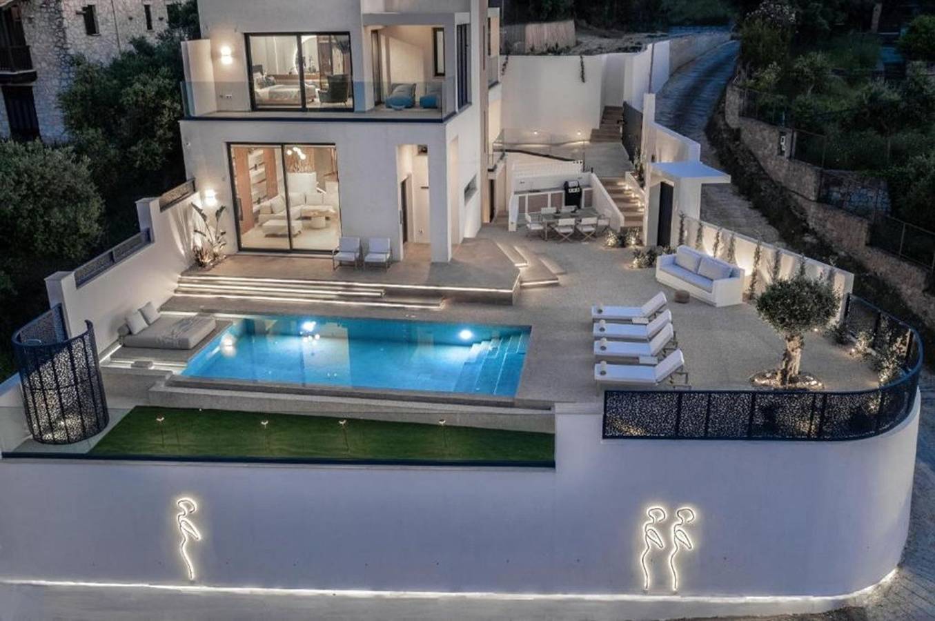 Villa für 8 Personen mit Terrasse in Bochali, Zakynthos