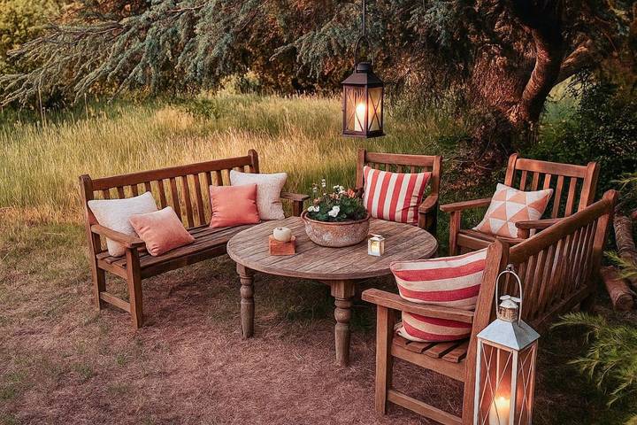 Maison de vacances pour 5 personnes, avec jardin