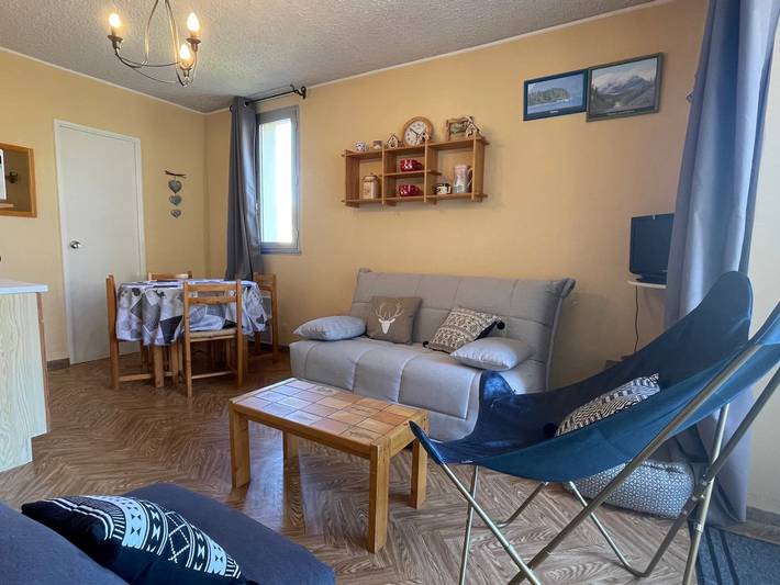 Studio pour 4 personnes, avec Balcon et Vue