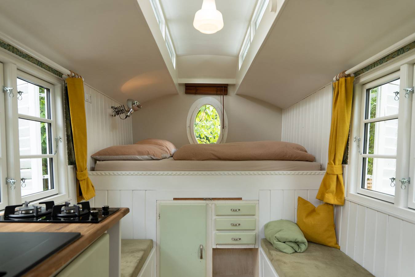 Ferienwohnung 'Camping Passeier Glamping Tilia' mit Bergblick, Gemeinschaftspool und Wlan in Saltaus, St. Martin in Passeier